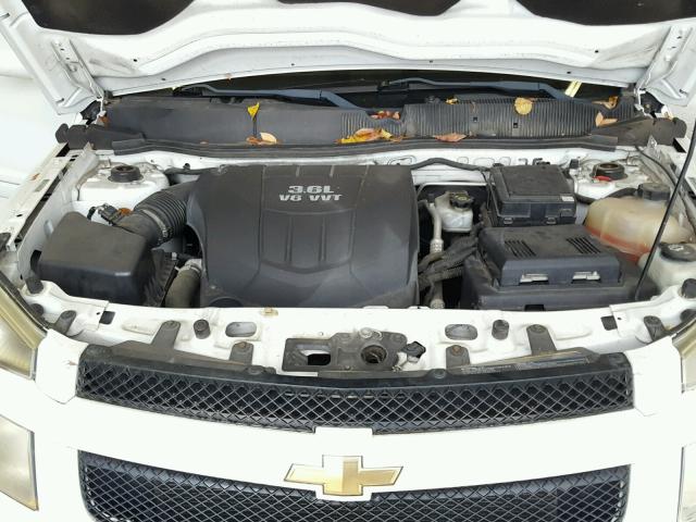 2CNDL937486049576 - 2008 CHEVROLET EQUINOX SP WHITE photo 7