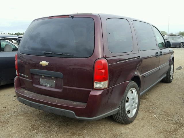1GNDV23LX6D127772 - 2006 CHEVROLET UPLANDER L 栗色 照片 4