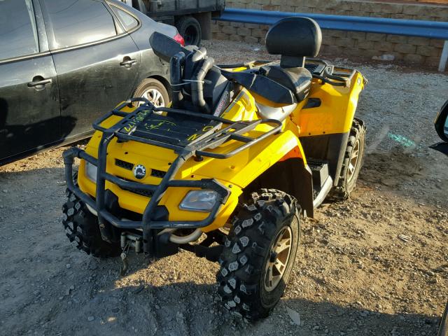 2BVEPCH137V001580 - 2007 CAN-AM OUTLANDER YELLOW photo 1