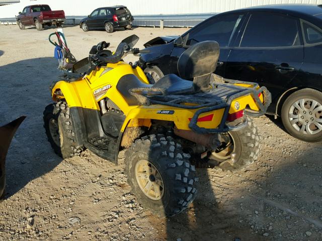 2BVEPCH137V001580 - 2007 CAN-AM OUTLANDER YELLOW photo 2