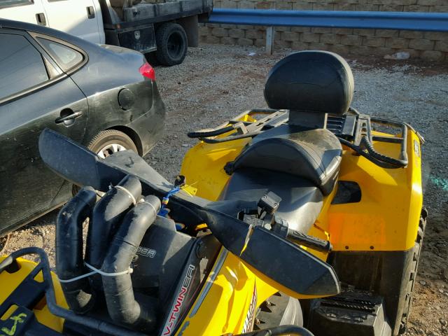 2BVEPCH137V001580 - 2007 CAN-AM OUTLANDER YELLOW photo 5