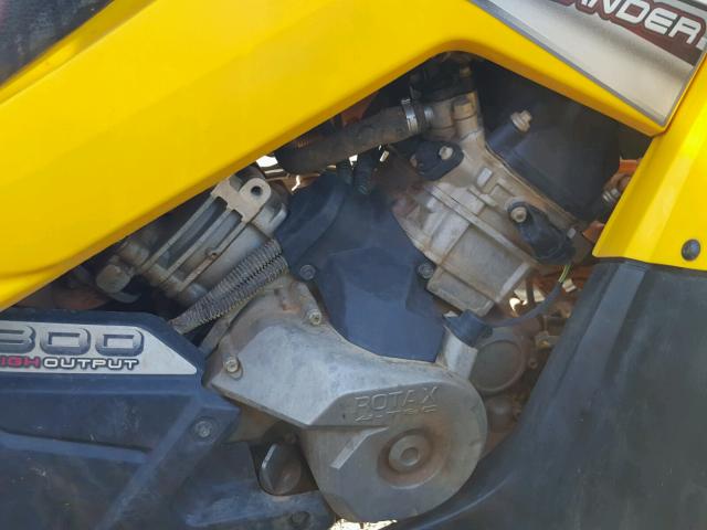 2BVEPCH137V001580 - 2007 CAN-AM OUTLANDER YELLOW photo 6