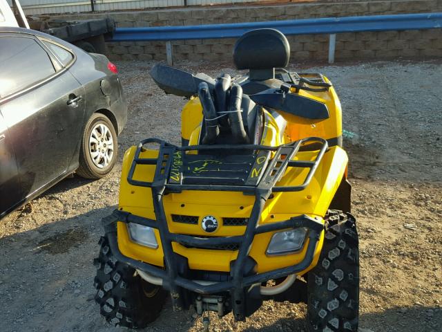 2BVEPCH137V001580 - 2007 CAN-AM OUTLANDER YELLOW photo 8