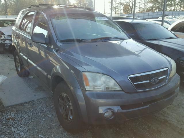 KNDJD733155339304 - 2005 KIA SORENTO EX GRAY photo 1