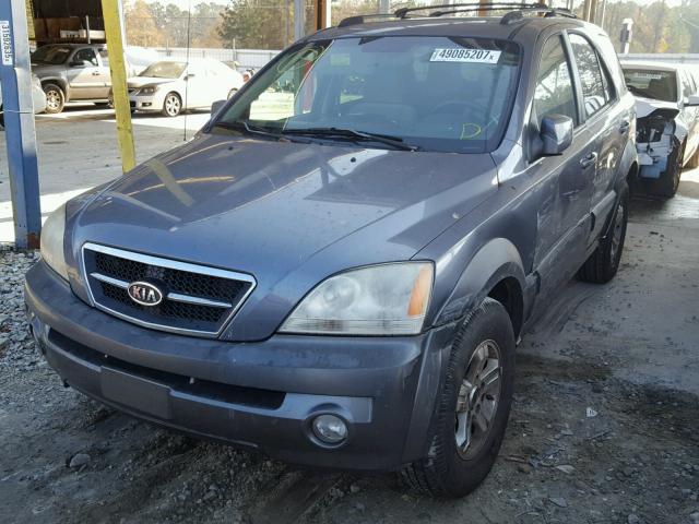 KNDJD733155339304 - 2005 KIA SORENTO EX GRAY photo 2