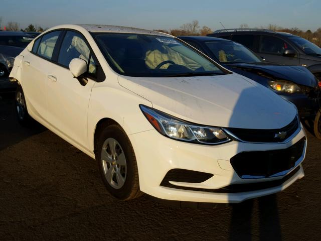 1G1BC5SM6H7213799 - 2017 CHEVROLET CRUZE LS WHITE photo 1