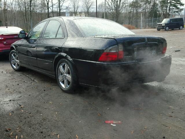 1LNFM87A56Y612602 - 2006 LINCOLN LS BLACK photo 3