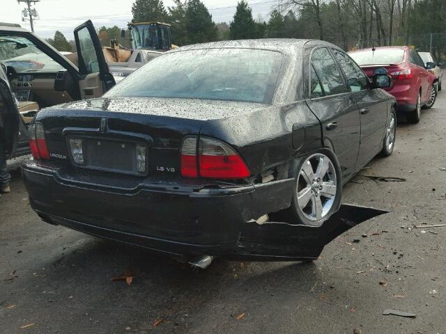 1LNFM87A56Y612602 - 2006 LINCOLN LS BLACK photo 4