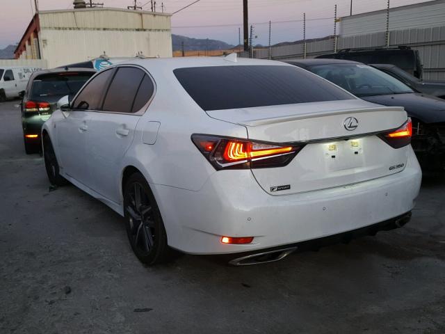 JTHBZ1BL4GA005829 - 2016 LEXUS GS 350 WHITE photo 3