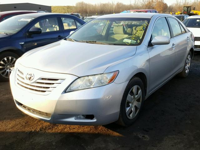 4T1BE46K37U183175 - 2007 TOYOTA CAMRY NEW SILVER photo 2