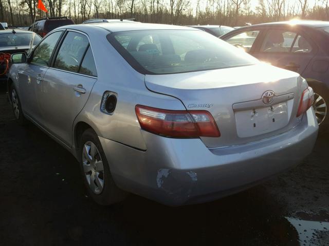 4T1BE46K37U183175 - 2007 TOYOTA CAMRY NEW SILVER photo 3