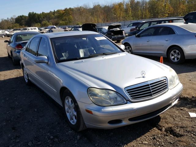 WDBNG70J01A189519 - 2001 MERCEDES-BENZ S 430 SILVER photo 1