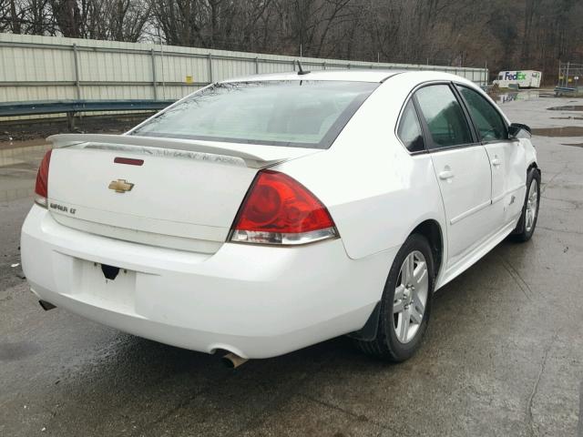 2G1WB5E3XC1326698 - 2012 CHEVROLET IMPALA LT WHITE photo 4