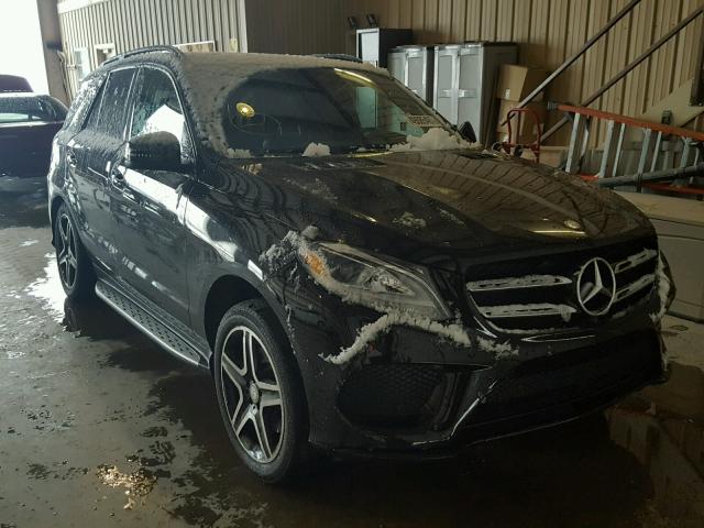 4JGDA5JB6GA739109 - 2016 MERCEDES-BENZ GLE 350 BLACK photo 1