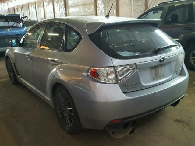 JF1GR7E62DG825406 - 2013 SUBARU IMPREZA WR SILVER photo 3