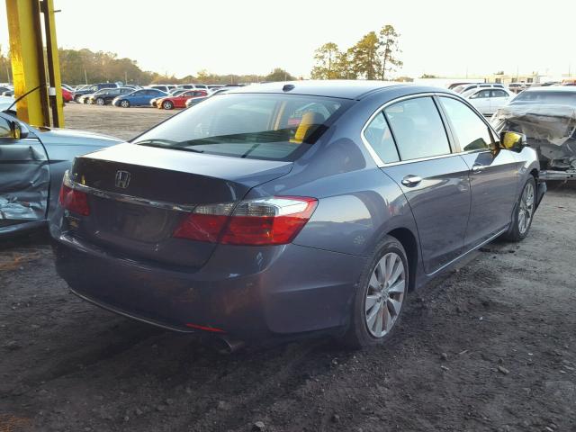 1HGCR2F84EA080577 - 2014 HONDA ACCORD EXL GRAY photo 4