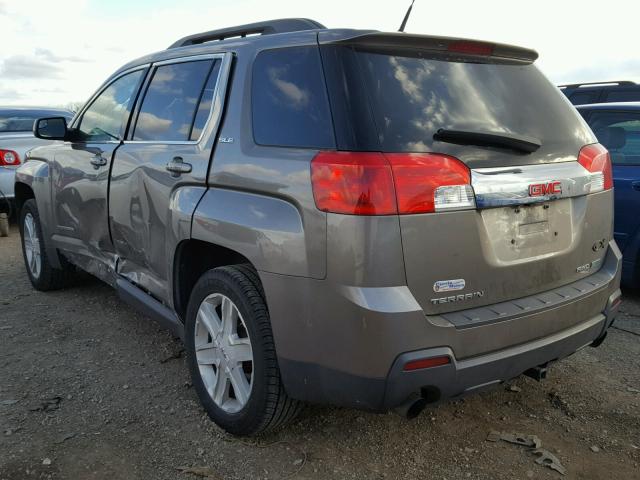 2GKFLTE50C6174559 - 2012 GMC TERRAIN SL GRAY photo 3