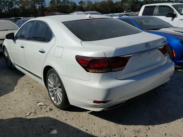 JTHBL5EF0D5116168 - 2013 LEXUS LS 460 WHITE photo 3