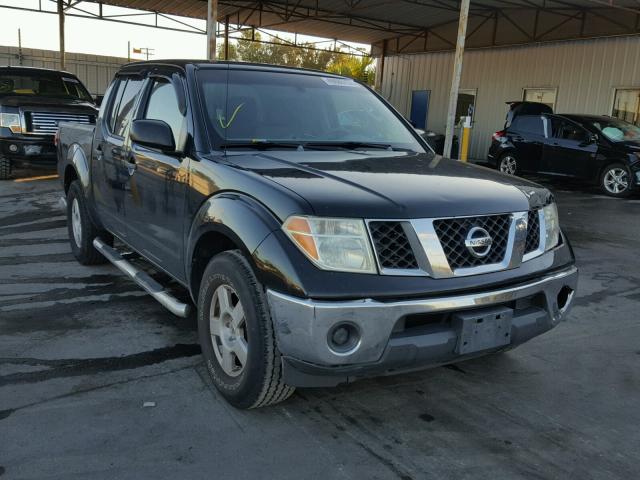 1N6AD07U37C441631 - 2007 NISSAN FRONTIER C BLACK photo 1