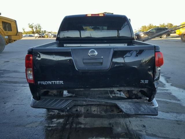 1N6AD07U37C441631 - 2007 NISSAN FRONTIER C BLACK photo 9