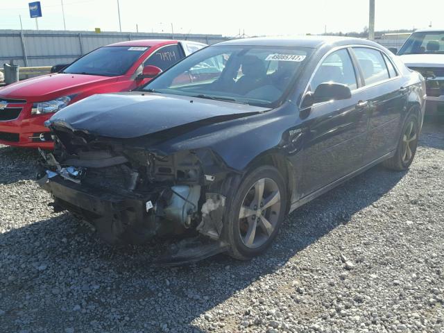 1G1ZF57509F139715 - 2009 CHEVROLET MALIBU HYB BLACK photo 2