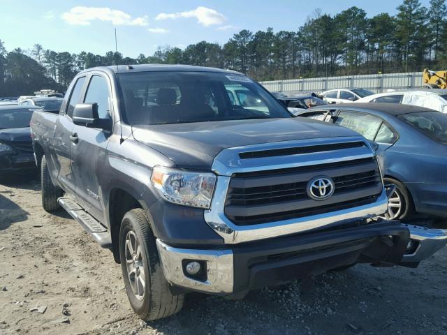 5TFRM5F1XFX091819 - 2015 TOYOTA TUNDRA DOU GRAY photo 1