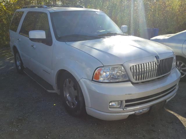 5LMFU28516LJ17192 - 2006 LINCOLN NAVIGATOR Biały zdjęcie 1