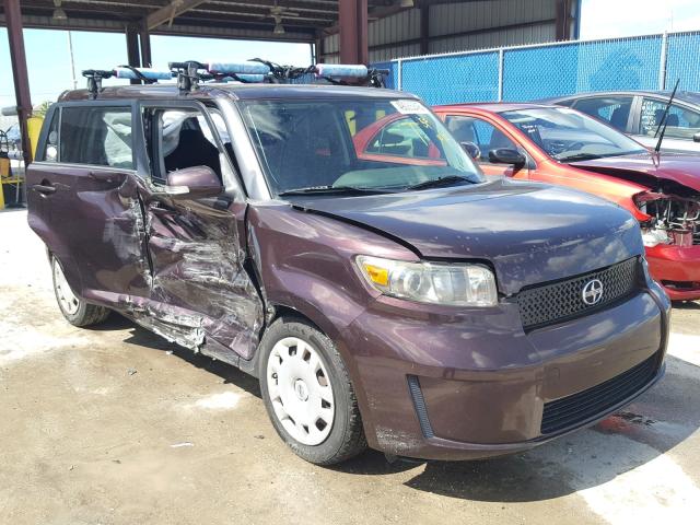 JTLKE50E181004183 - 2008 TOYOTA SCION XB იასამნისფერი ფოტო 1