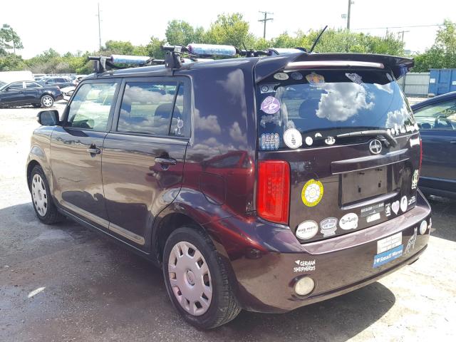 JTLKE50E181004183 - 2008 TOYOTA SCION XB იასამნისფერი ფოტო 3