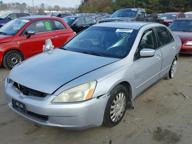 1HGCM66363A102084 - 2003 HONDA ACCORD LX SILVER photo 2