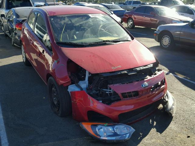 KNADM5A30F6442193 - 2015 KIA RIO LX Կարմիր լուսանկար 1