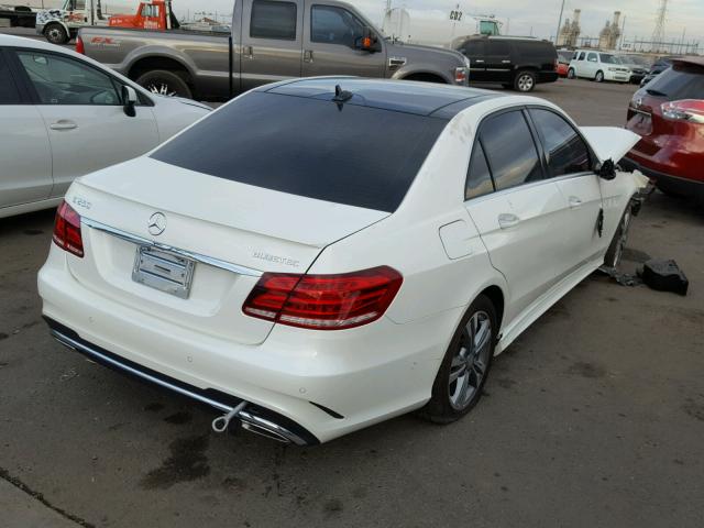 WDDHF0EBXEA922410 - 2014 MERCEDES-BENZ E 250 BLUE WHITE photo 4