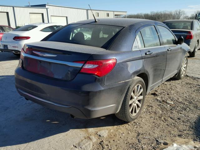 1C3BC1FG9BN504373 - 2011 CHRYSLER 200 TOURIN BLACK photo 4