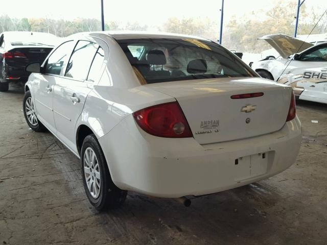 1G1AD5F55A7169960 - 2010 CHEVROLET COBALT 1LT WHITE photo 3