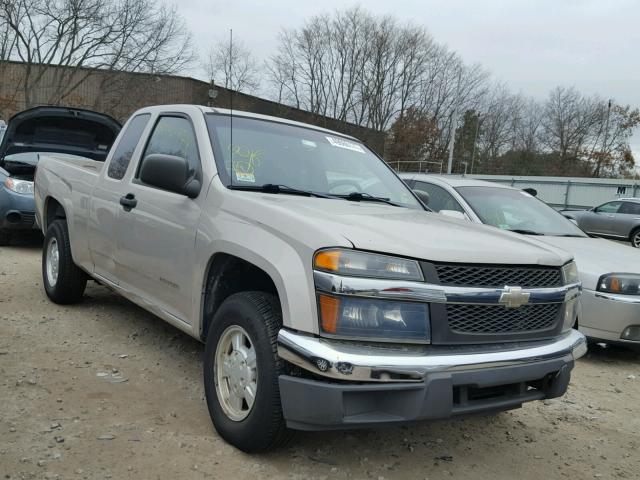 1GCCS196X48119086 - 2004 CHEVROLET COLORADO BEIGE photo 1