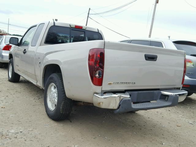 1GCCS196X48119086 - 2004 CHEVROLET COLORADO BEIGE photo 3