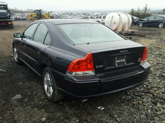 YV1RH592552456597 - 2005 VOLVO S60 2.5T BLUE photo 3