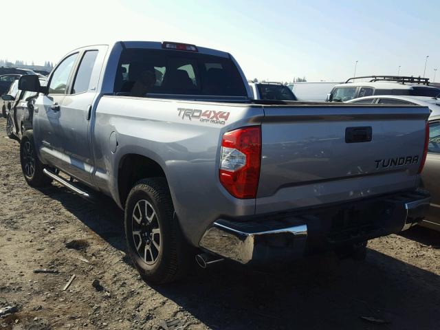 5TFUY5F13HX649222 - 2017 TOYOTA TUNDRA DOU GRAY photo 3