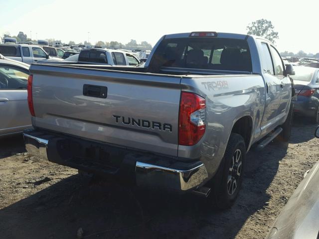 5TFUY5F13HX649222 - 2017 TOYOTA TUNDRA DOU GRAY photo 4