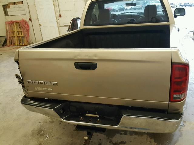 1D7HA16K02J240117 - 2002 DODGE RAM 1500 TAN photo 6