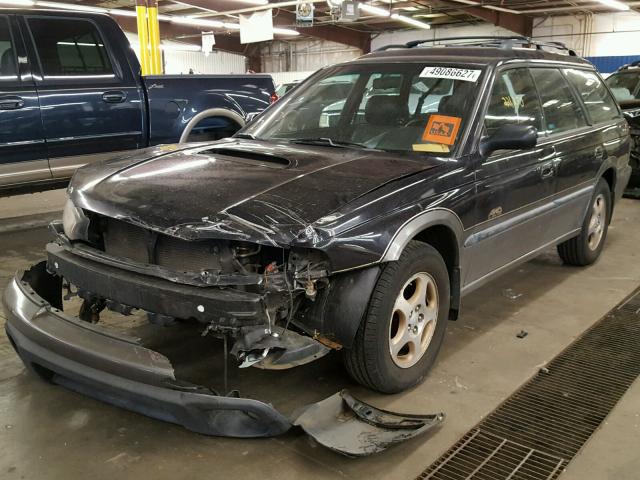 4S3BG6853V7653413 - 1997 SUBARU LEGACY OUT PURPLE photo 2