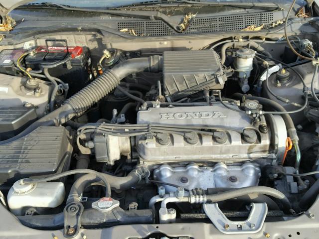 2HGEJ6673YH524133 - 2000 HONDA CIVIC LX BEIGE photo 7