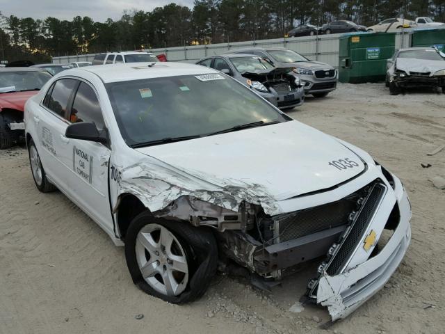 1G1ZB5E07CF208040 - 2012 CHEVROLET MALIBU LS WHITE photo 1