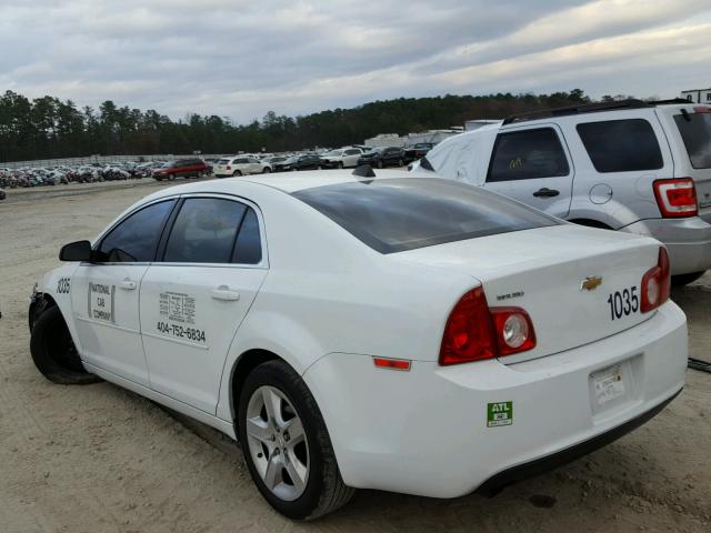 1G1ZB5E07CF208040 - 2012 CHEVROLET MALIBU LS WHITE photo 3