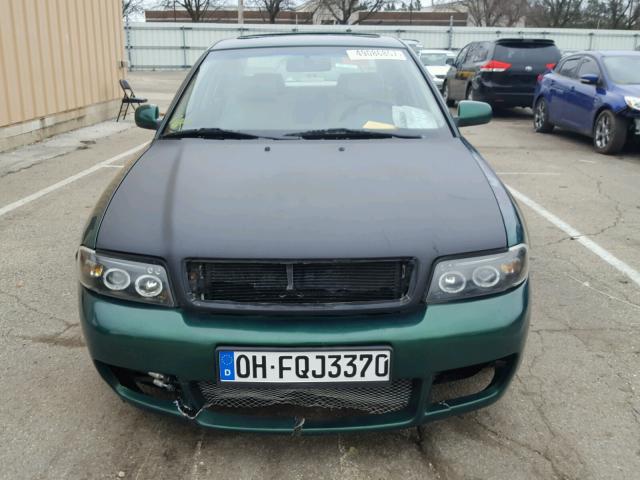 WAUED68D3WA003897 - 1998 AUDI A4 2.8 QUA GREEN photo 9