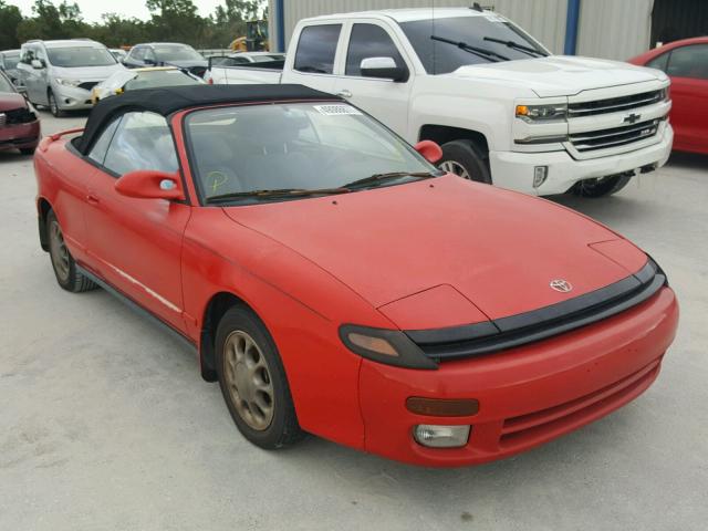 JT5ST87K9N0125197 - 1992 TOYOTA CELICA GT RED photo 1