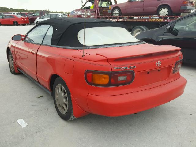 JT5ST87K9N0125197 - 1992 TOYOTA CELICA GT RED photo 3