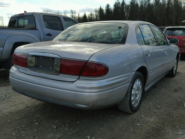 1G4HR54KX2U262648 - 2002 BUICK LESABRE LI GRAY photo 4