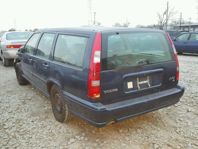 YV1LW5375W2395849 - 1998 VOLVO V70 T5 TUR BLUE photo 3