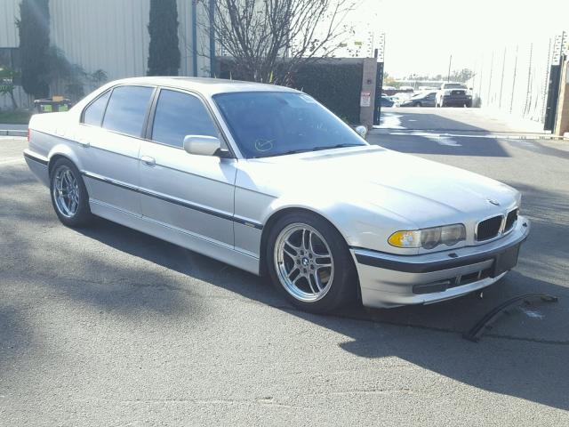 WBAGG83441DN84630 - 2001 BMW 740 I AUTO SILVER photo 1